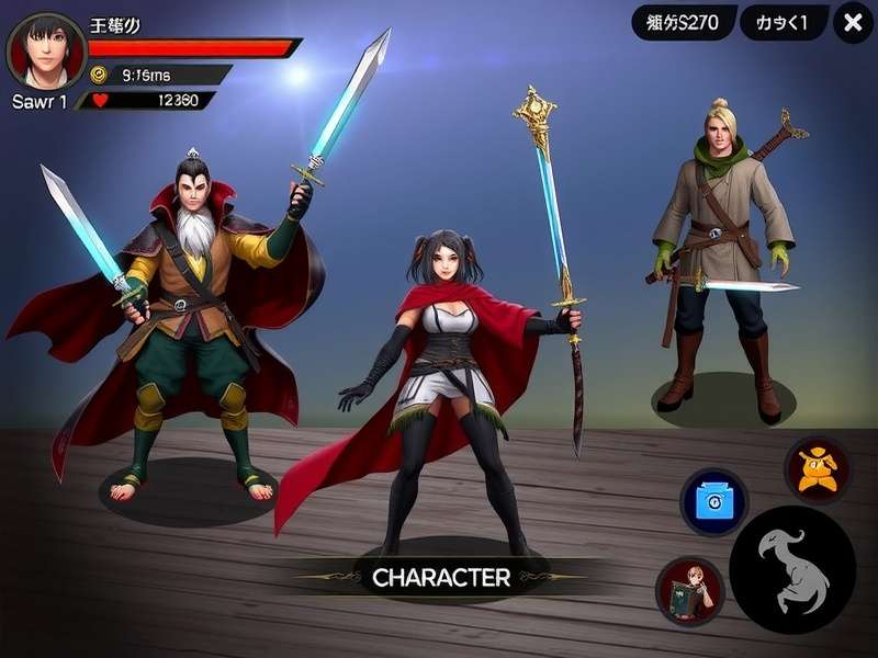 Saffron Swordsmaster Multiplayer Battle